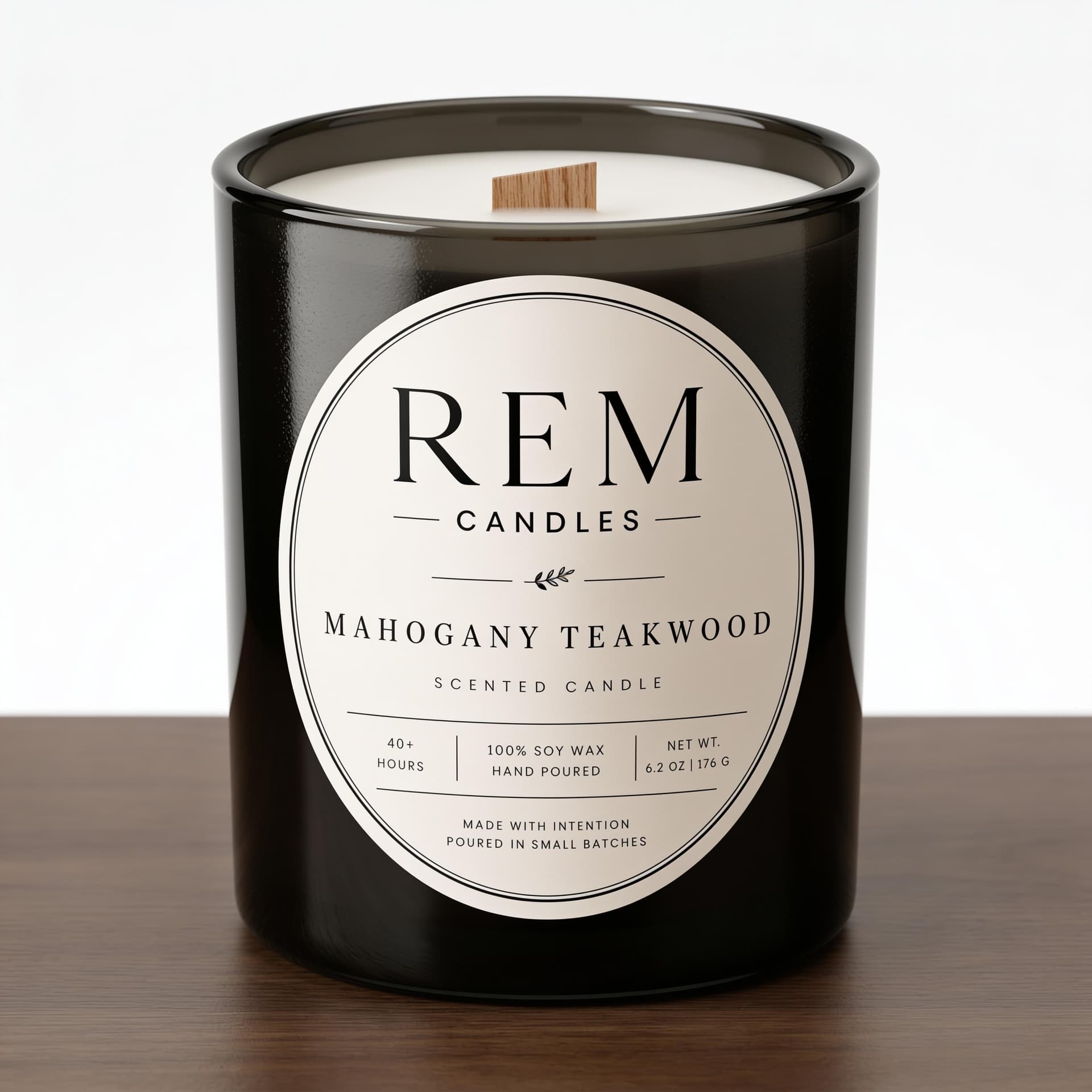 Mahogany Teakwood candle